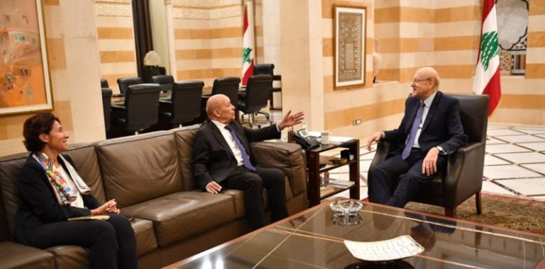 لودريان لن يلتقي ميقاتي!