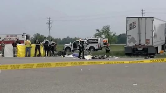 بالفيديو.. 15 قتيلاً بحادث سير بين شاحنة وحافلة في كندا
