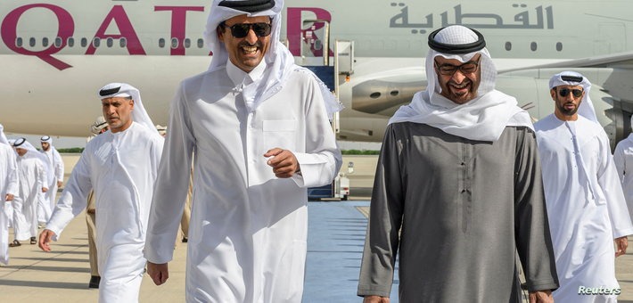 إستئناف العلاقات الدبلوماسية بين قطر والإمارات