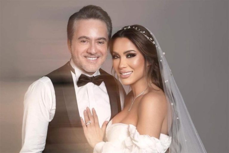 بالصورة.. أجواء رومانسية بين مروان خوري وزوجته