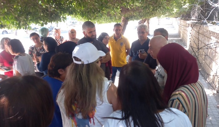 إعتصام لموظفي الإدارة العامة في طرابلس