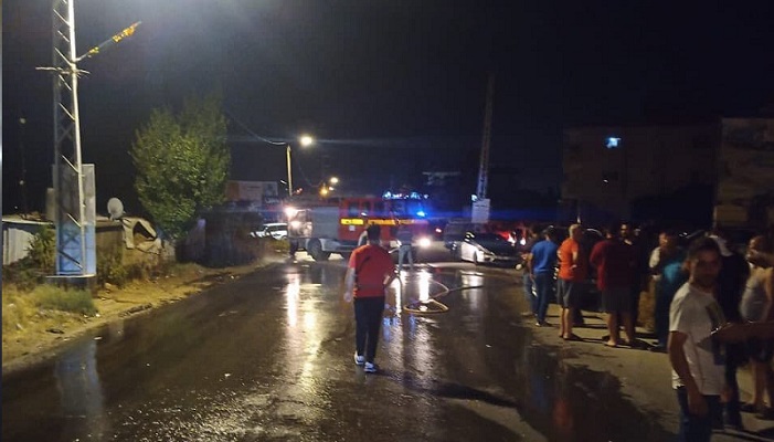 بالصور.. جريح بحادث سير