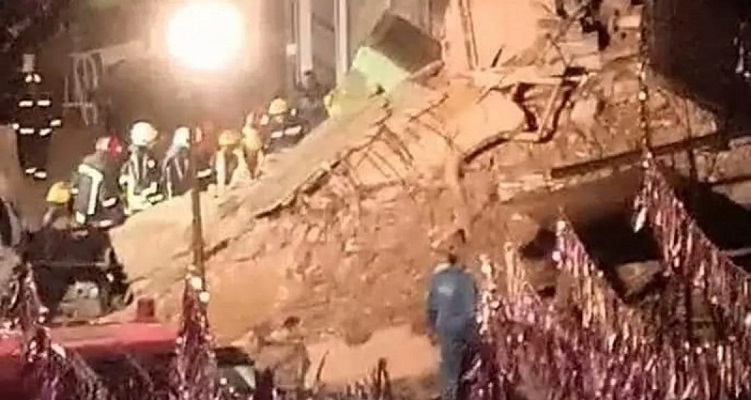 قتيلان و3 مصابين بانهيار جزئي لعقار في الإسكندرية