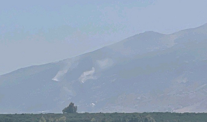 الاحتلال يستهدف منطقة مفتوحة في محيط بلدة كفرشوبا