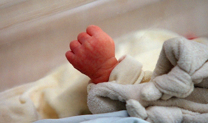 بالصورة- حادثة مروعة.. كلب يجرّ رضيعة داخل كيس أسود!