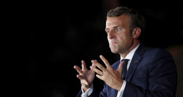 إيمانويل ماكرون.