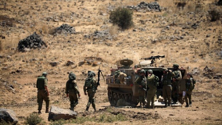 دوي انفجارات بالجولان المحتل على الحدود الجنوبية