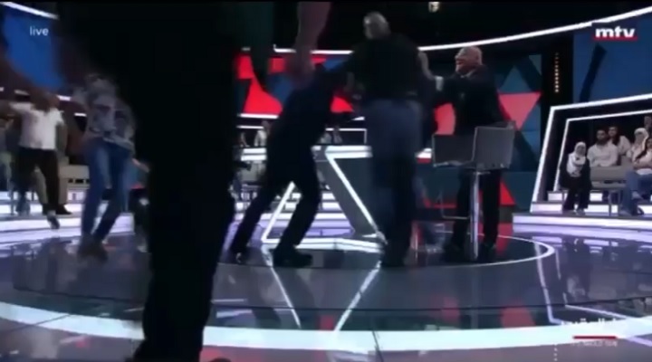 بالصورة.. هكذا بدا وجه أبو فاضل بعد الإشكال