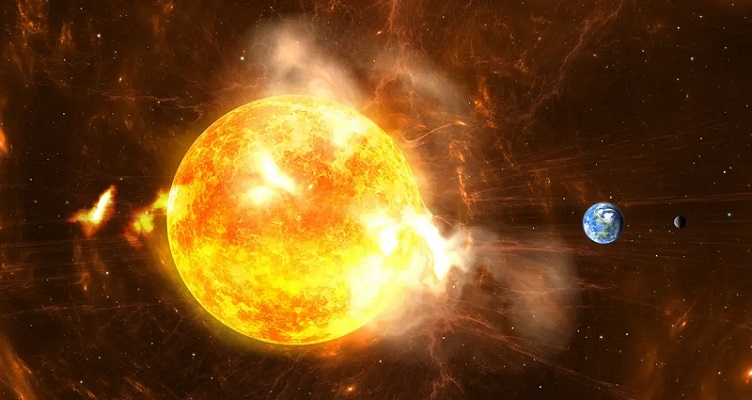 تحذيرات من توهجات شمسية اليوم.. ما خطورتها على الأرض والاتصالات؟