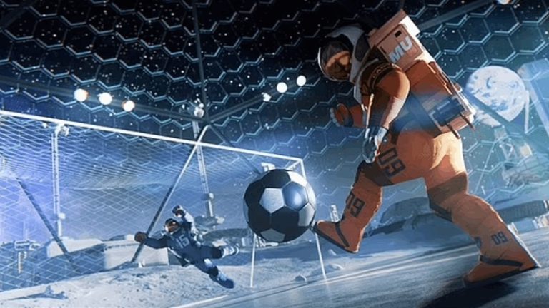 هل يمكن أن تقام مباراة لكرة القدم على سطح القمر؟