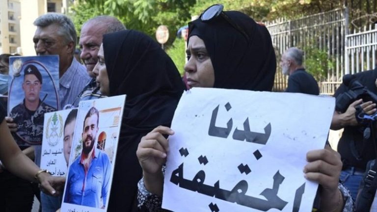 “أهالي ضحايا المرفأ”: لا راحة لنفوس الضحايا إلا بمعرفة الحقيقة والمحاسبة