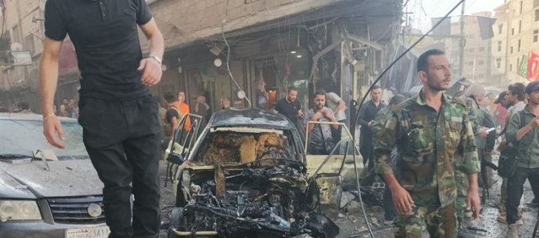 بالفيديو.. ضحايا بإنفجار في “السيدة زينب”