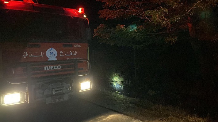 إخماد حريق في برج حمود – المتن