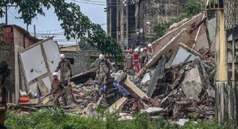 11 قتيلاً على الأقل في انهيار مبنى في البرازيل