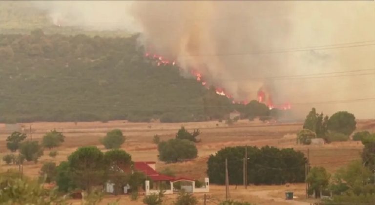 حرائق اليونان