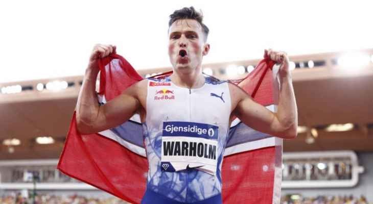 لقاء موناكو: رابع أفضل توقيت في التاريخ لفارهولم ورقم قياسي جديد لكيبييغون