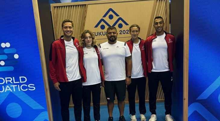 3 ارقام قياسية لبنانية في بطولة العالم بالسباحة