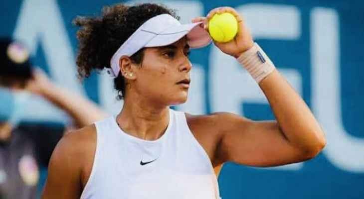 ميار شريف سعيدة رغم الخروج من ويمبلدون