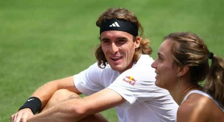 الثنائي “تسيتسيدوسا”.. حبٌّ في زمن ويمبلدون