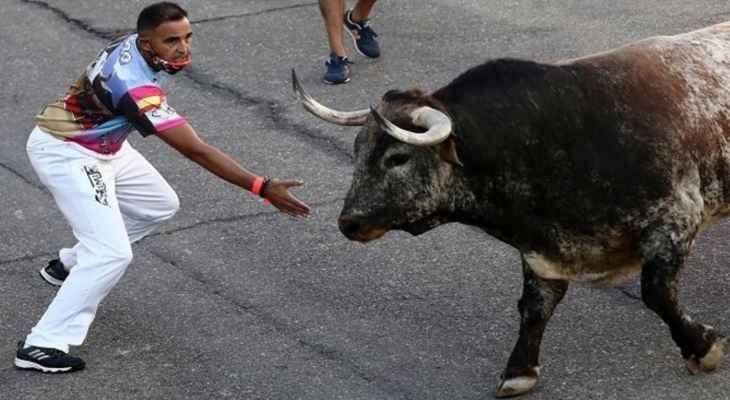 إصابات في مهرجان للركض في اسبانيا