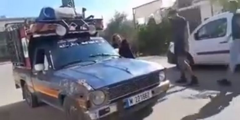 بالفيديو: سيدة تمارس دور “الشرطي”!