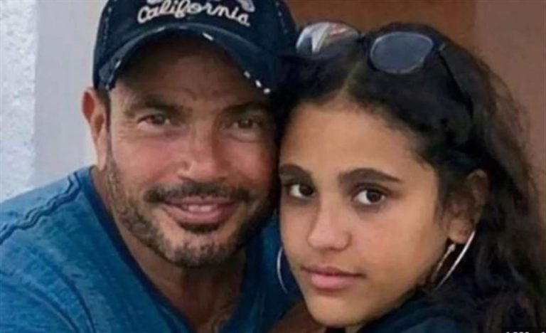 بالصورة.. إبنة عمرو دياب تثير الجدل