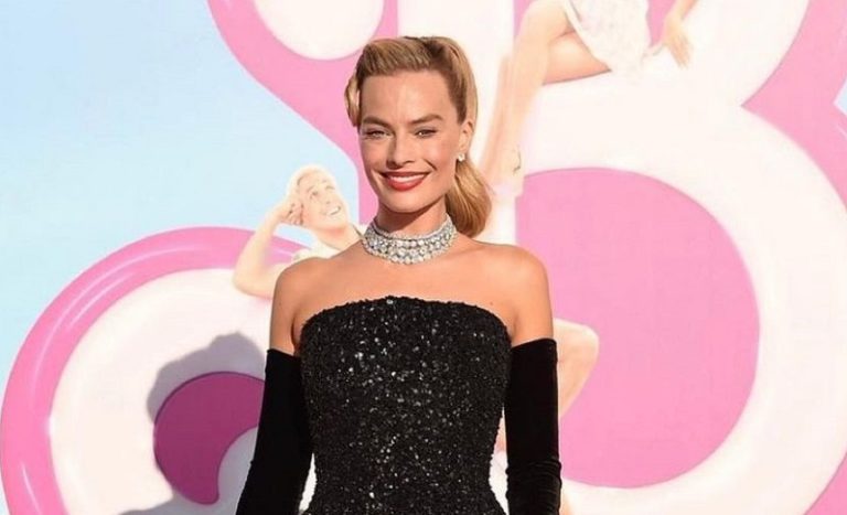 بالصورة.. إطلالة مارجو روبي بالعرض الخاص لفيلم “باربي”