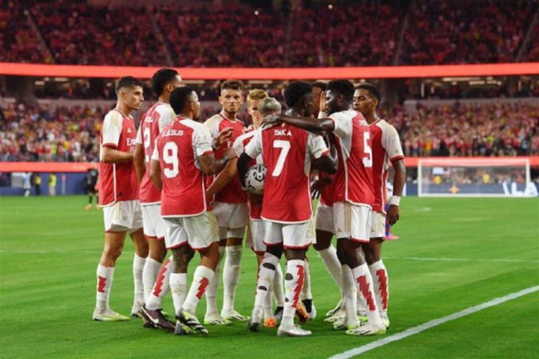 بالفيديو.. أرسنال يهزم برشلونة ودياً