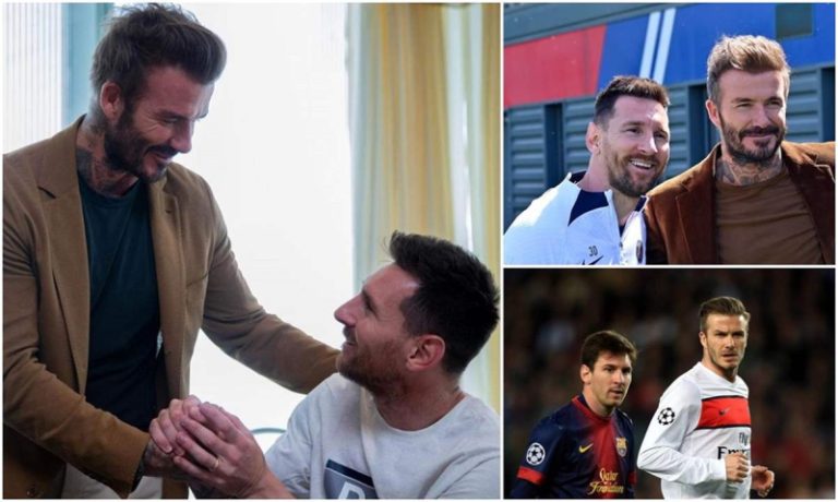 بعد توقيع ميسي.. مليون رسالة على هاتف بيكهام