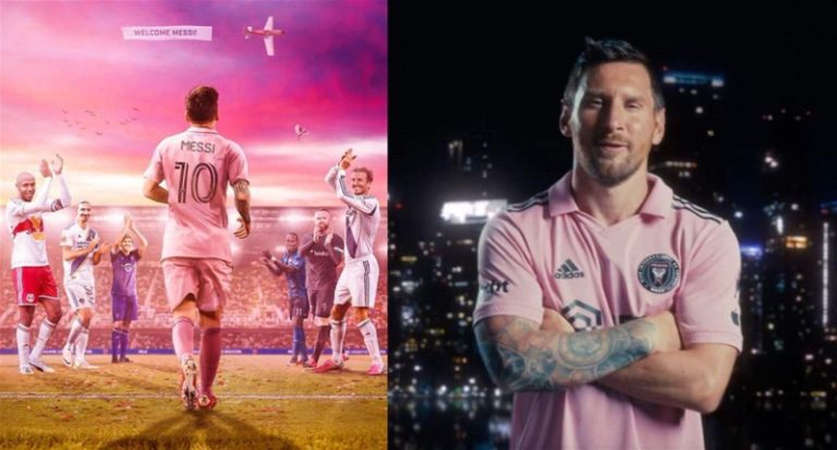 بالفيديو.. ميسي يرتدي قميص برشلونة