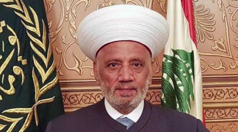 دريان: لا يجوز شرعاً ما يجري بين الأخوة الفلسطنيين