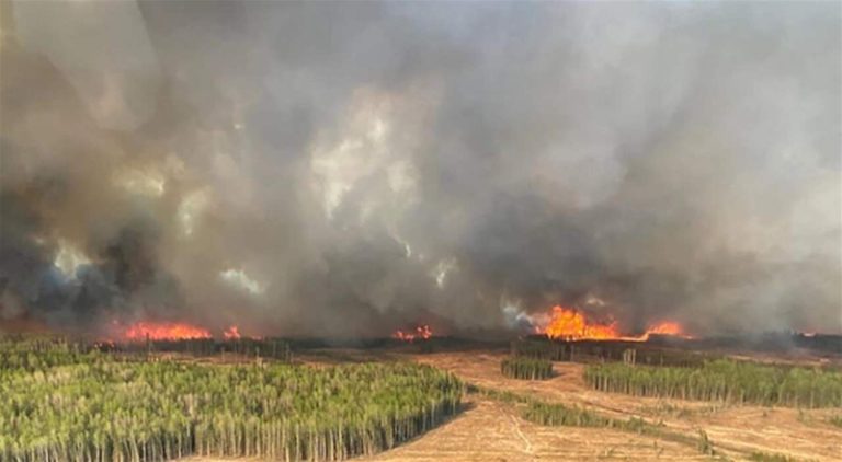 حرائق كندا تلتهم عشرة ملايين هكتار