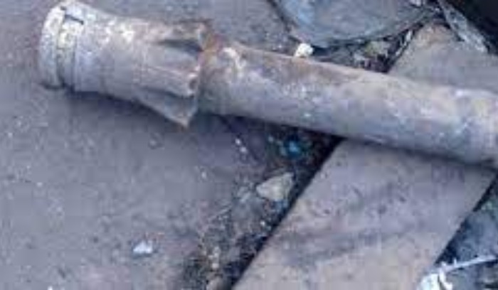 إنفجار قذيفة قديمة العهد في صيدا