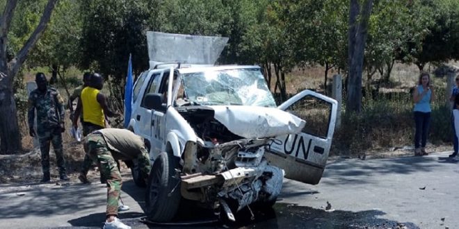 بالصور.. مقتل جندي بـ”اليونيفيل” في حادث سير جنوب لبنان