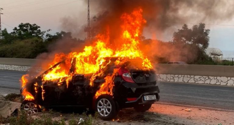 بالصور: شابة قضت بحادث سير مروع في جبيل