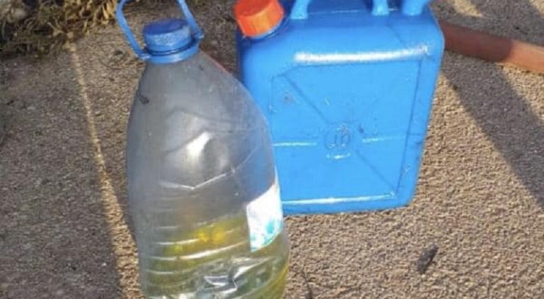 سكب البنزين عليهم بسبب الورثة!