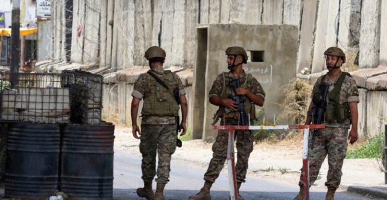 الجيش اللبناني عين الحلوة