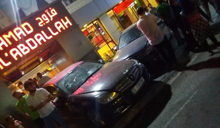 العناية الإلهية تمنع كارثة قرب مطعم العبدالله