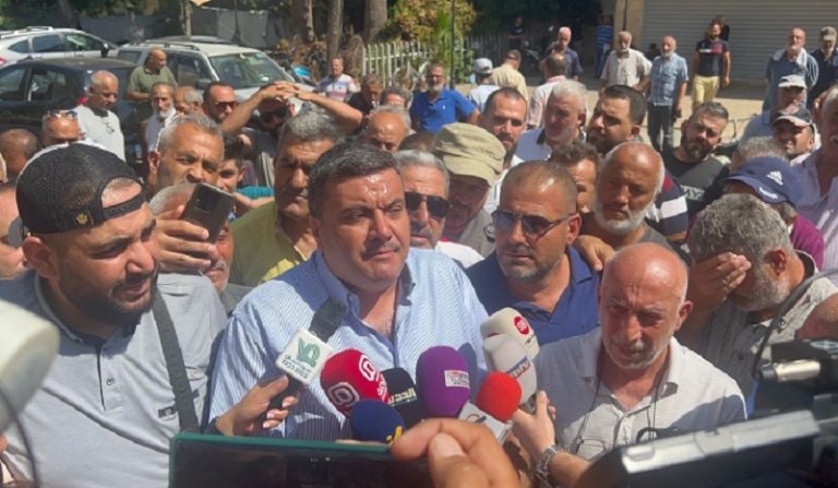 اعتصام أمام مركز الضمان في طرابلس