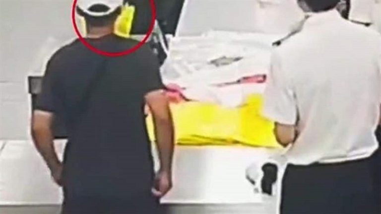 مسافر عثروا في جيوبه على 14 ثعباناً