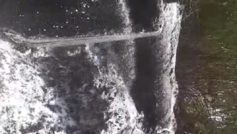 حريق داخل أنابيب جر البترول في عكار