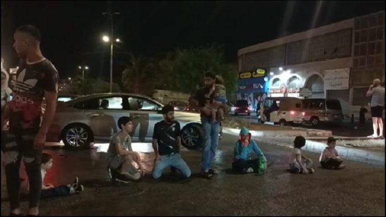 قطع طريق ساحة عبد الحميد كرامي