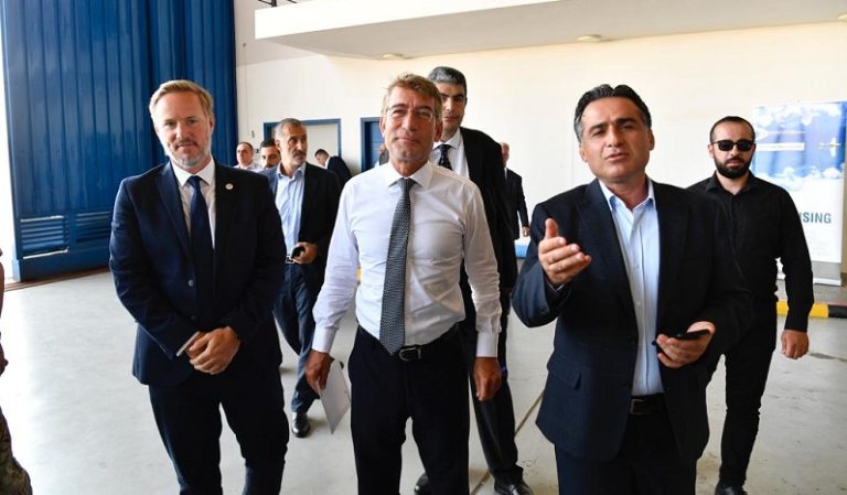 حمية أطلق خط “قانا 96” بين المطار ومنصة الحفر والتنقيب