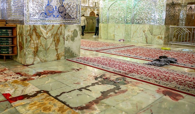 بالفيديو: لحظة توقيف أحد منفذي هجوم شيراز