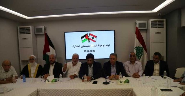 اجتماع في السفارة الفلسطينية: لتسليم المشتبه بهم بالاغتيال في عين الحلوة