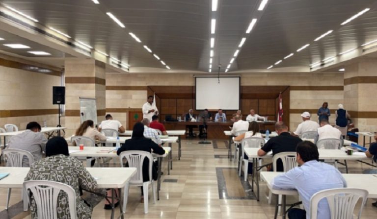 اجراء إلامتحانات الخطية للترفع إلى الجدول العام في نقابة المحامين في طرابلس