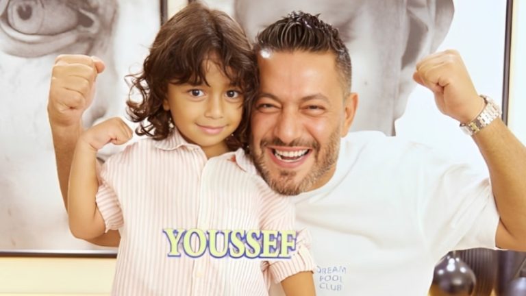 بالفيديو.. كيف إحتفل زياد برجي بعيد ميلاد طفله؟