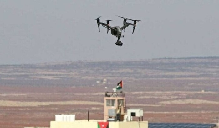 الجيش الأردني يسقط طائرة مسيرة من سوريا