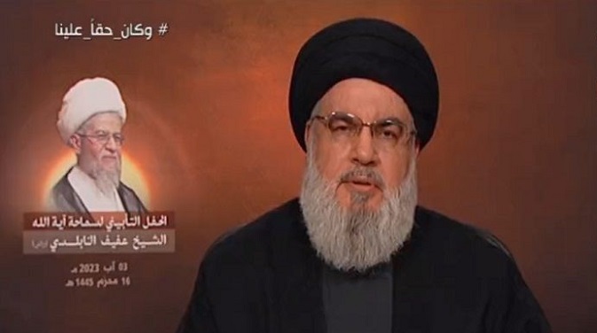 نصر الله: لسنا مسؤولين عن معركة عين الحلوة ونعمل على حل هذا الاقتتال