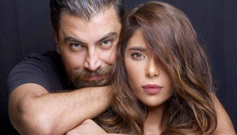 بالفيديو.. قُبل ورومانسية بين معتصم النهار وطليقته